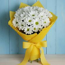 Букет цветов из:  Хризантемы в Сибирском