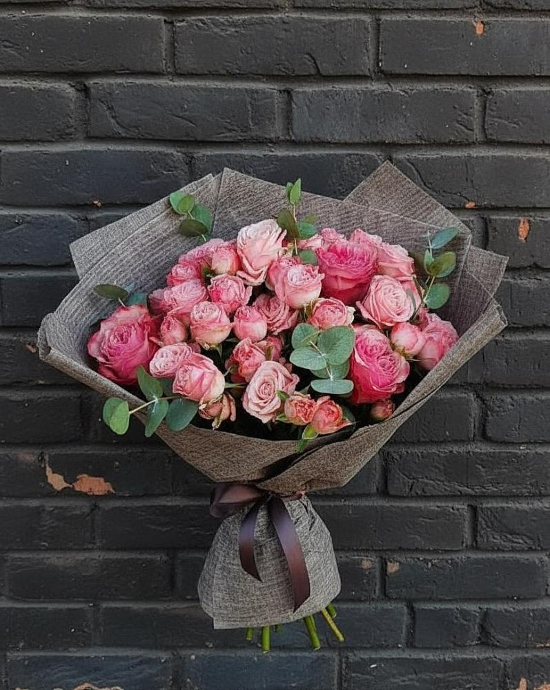 Букет цветов из: Розы в Сибирском