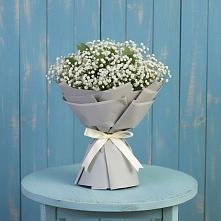 Букет цветов из:  Гипсофила в Сибирском
