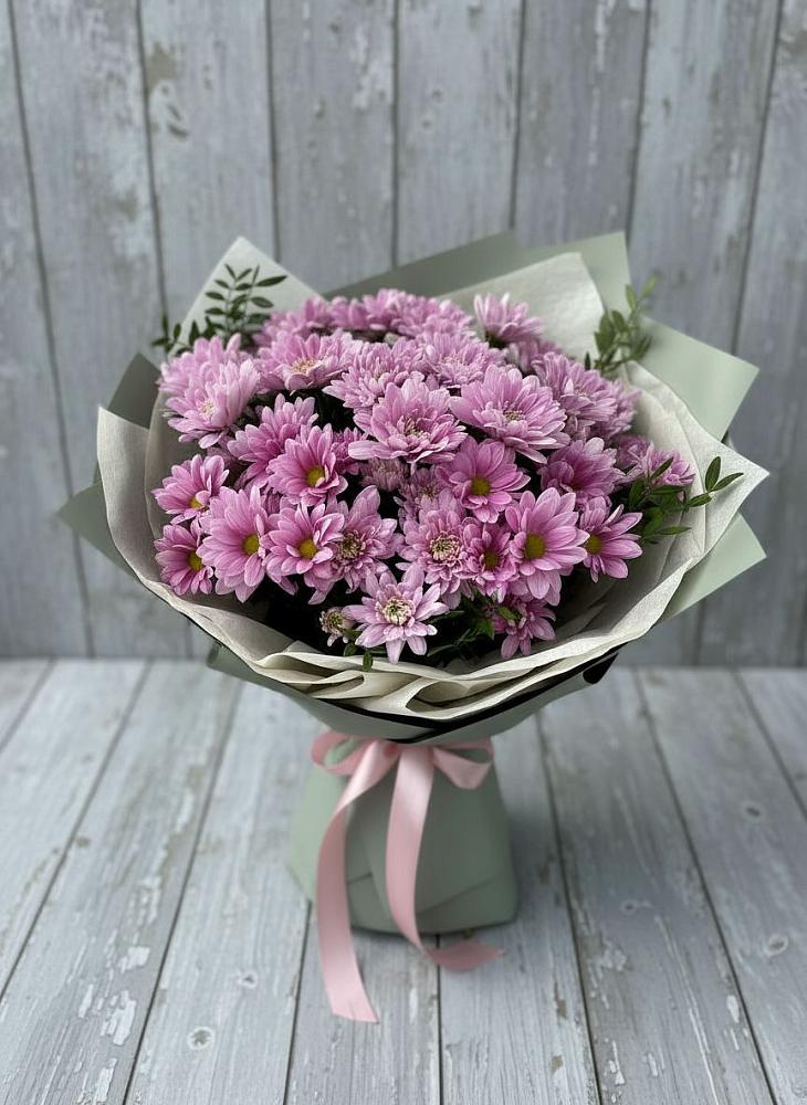 Букет цветов из: Хризантемы в Сибирском