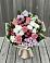 Букет цветов из: Альстромерии, Гвоздики, Розы и Хризантемы в Сибирском