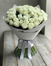 Букет 35 Белых роз в Сибирском
