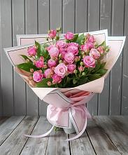 Букет Розовый кустик в Сибирском