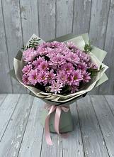 Букет цветов из:  Хризантемы в Сибирском