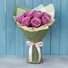 Букет Розы Фёрст Леди в Сибирском