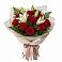 Букет цветов из: Лилии и Розы в Сибирском