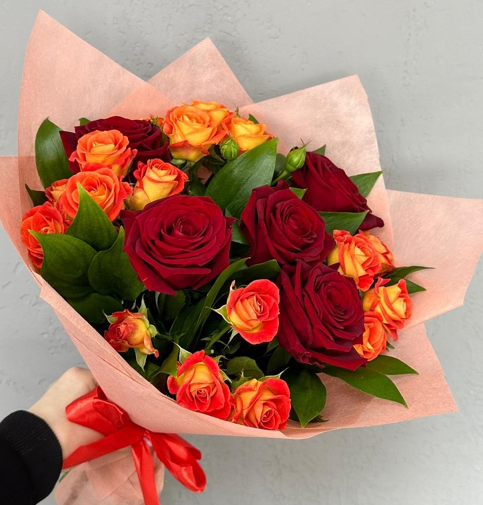 Букет Любовь и восторг в Сибирском