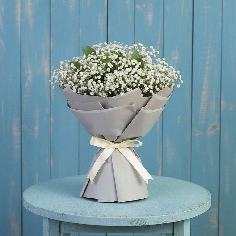 Букет цветов из: Гипсофила в Сибирском