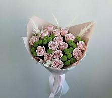 Букет цветов из:  Розы и Хризантемы #REPLACE_PRED# Сибирском