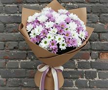 Букет цветов из:  Хризантемы #REPLACE_PRED# Сибирском