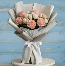 Букет цветов из:  Розы #REPLACE_PRED# Сибирском