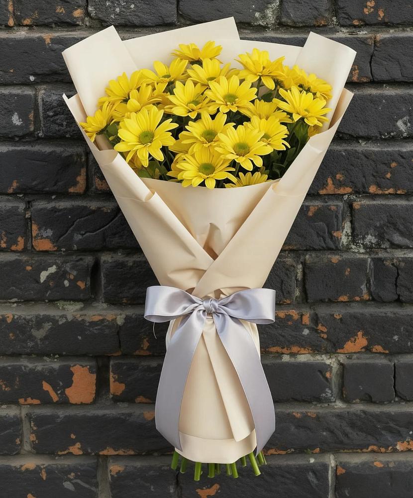 Букет цветов из: Хризантемы в Сибирском