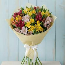 Букет цветов из:  Альстромерии в Сибирском