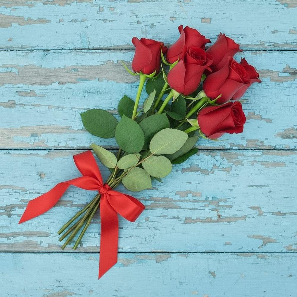 Букет Красные розы в Сибирском